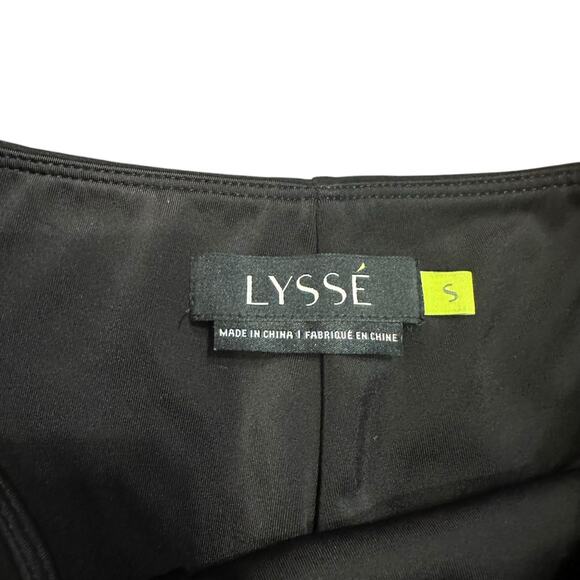 Lysse Womens black leggings with ankle cutouts Size S - Picture 3 of 7